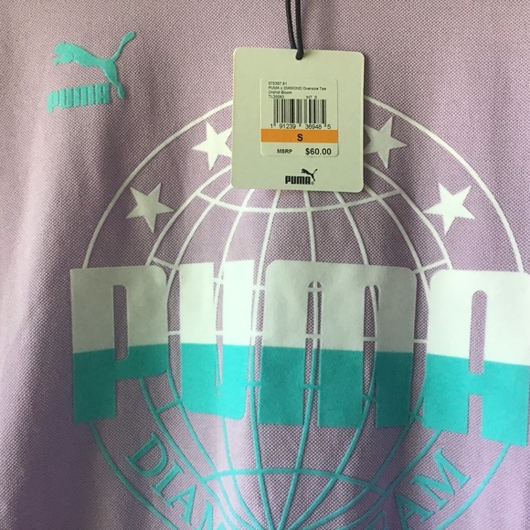 Puma x DIAMOND oversize T-Shirt Mens Small - Picture 3 of 7